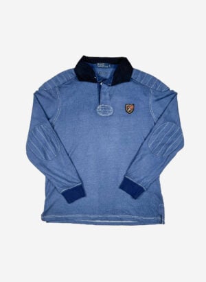 Vintage Polo Ralph Lauren Rugbyshirt blau
