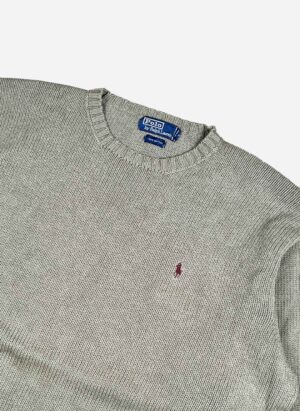 Vintage Polo Ralph Lauren Strickpullover oliv
