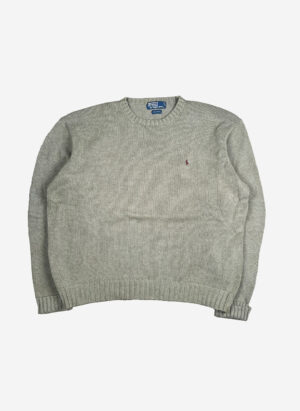 Vintage Polo Ralph Lauren Strickpullover oliv