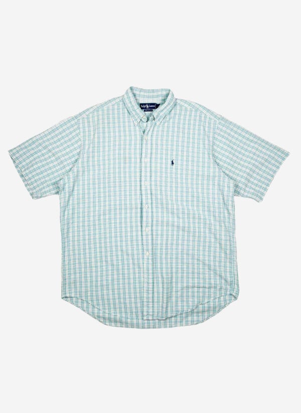 Vintage Ralph Lauren Kurzarmhemd kariert