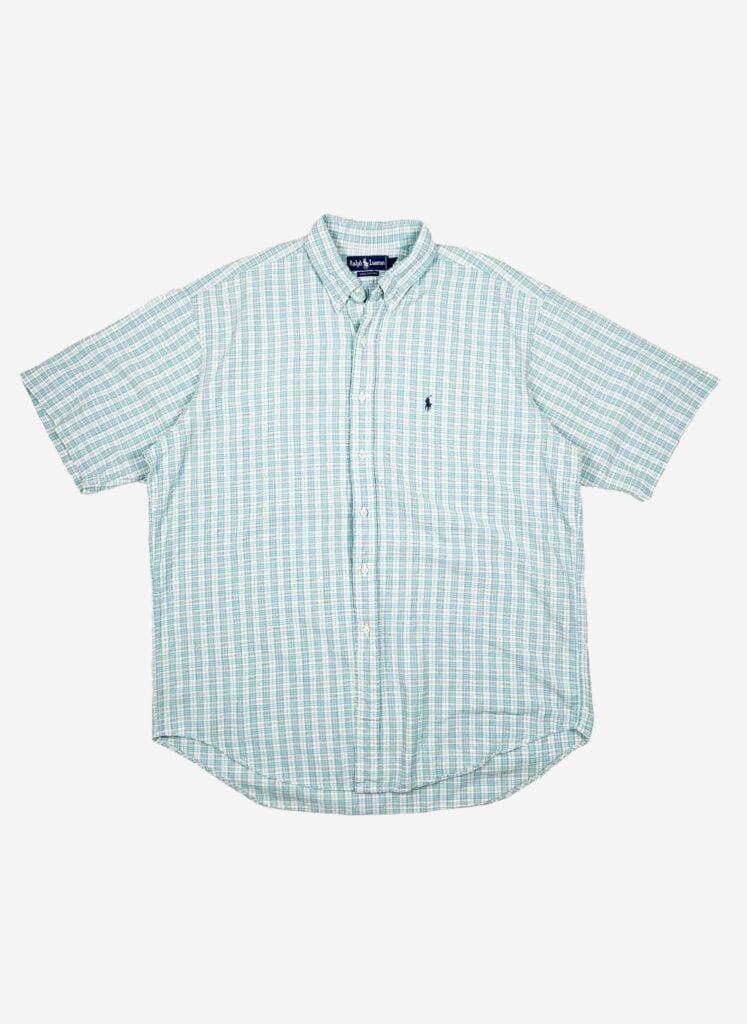 Vintage Ralph Lauren Kurzarmhemd kariert