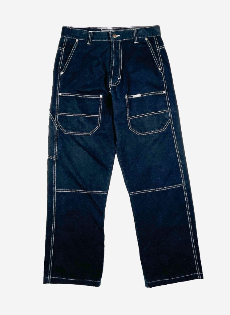 Vintage Revenge Workwear Hose schwarz