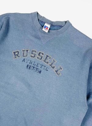 Vintage Russell Athletic Sweater blau