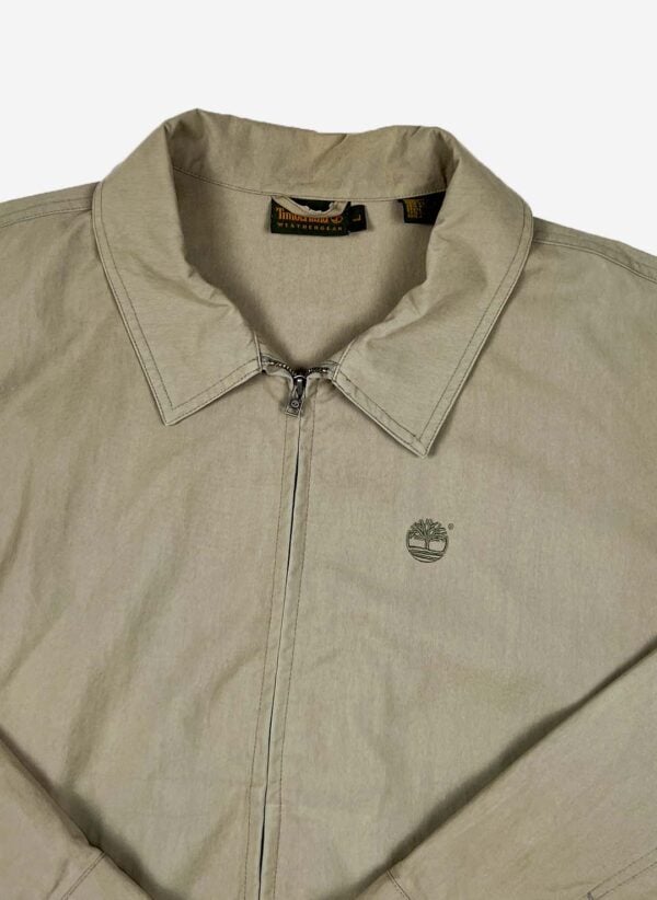 Vintage Timberland Weathergear Harringtonjacke grau – Bild 2