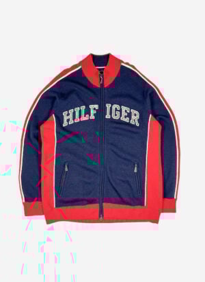 Vintage Tommy Hilfiger Zipper Merinowolle