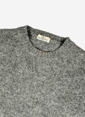 Vintage Valentino Wollpullover grau