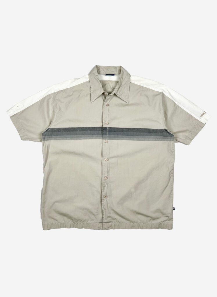 Vintage Y2K Fishbone Kurzarmhemd