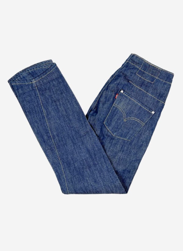 Vintage Y2K Levi's custom Jeans dunkelblau