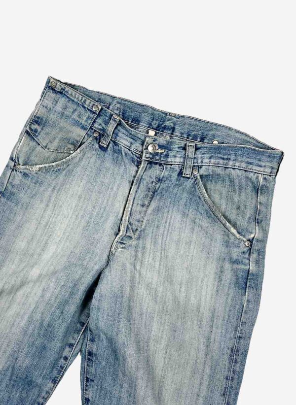 Vintage Y2K Levi's custom flared Jeans distressed – Bild 3
