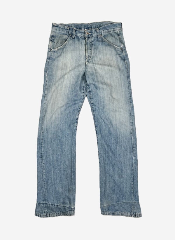 Vintage Y2K Levi's custom flared Jeans distressed – Bild 2