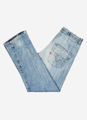 Vintage Y2K Levi’s custom flared Jeans distressed