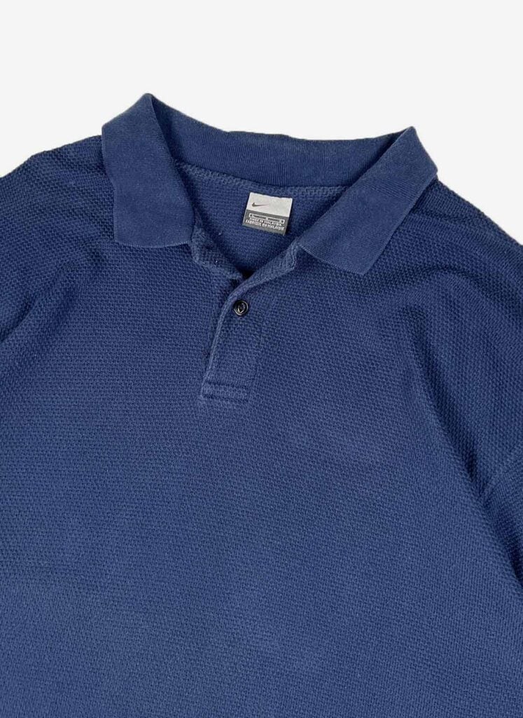 Vintage Y2K Nike Poloshirt navy