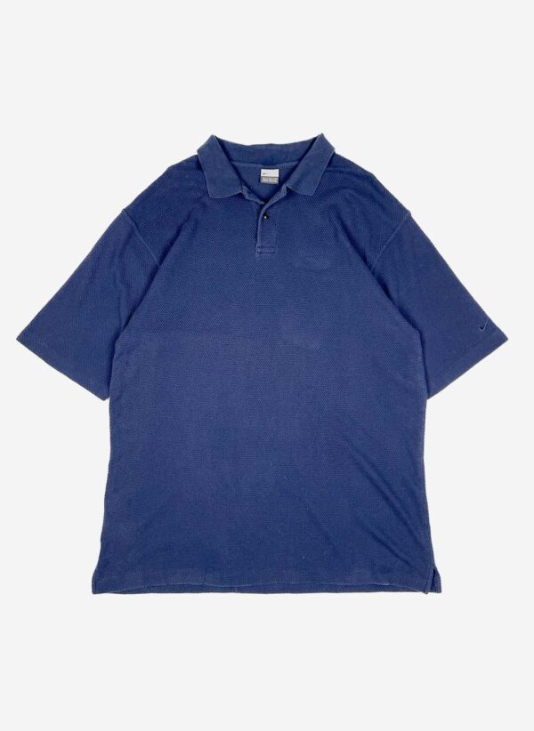 Vintage Y2K Nike Poloshirt navy