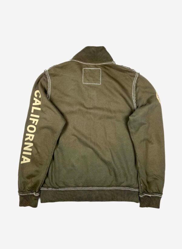 Vintage Y2K True Religion Zipper oliv – Bild 3