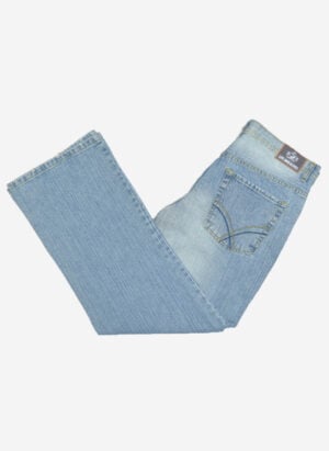 Vintage flared Jeans hellblau