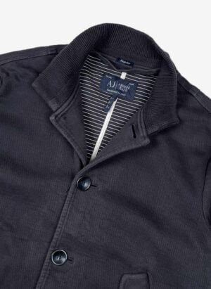 Armani Jeans Baumwolljacke schwarz