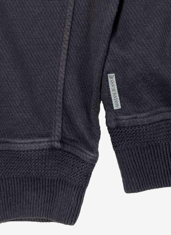 Armani Jeans Baumwolljacke schwarz – Bild 4