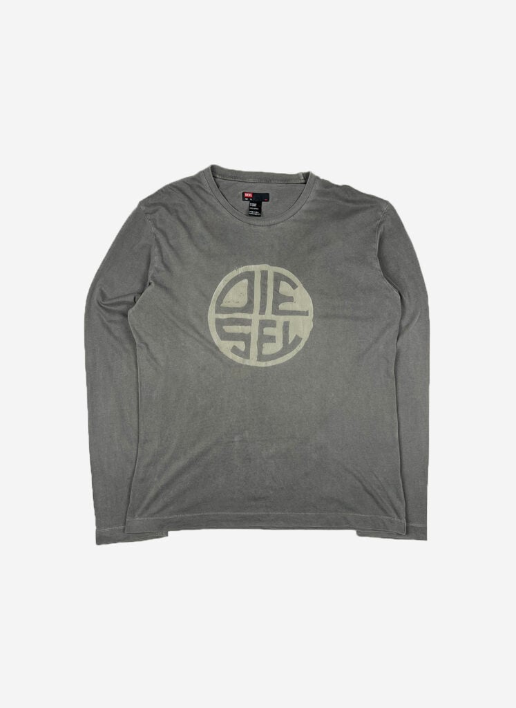 Diesel Longsleeve grau