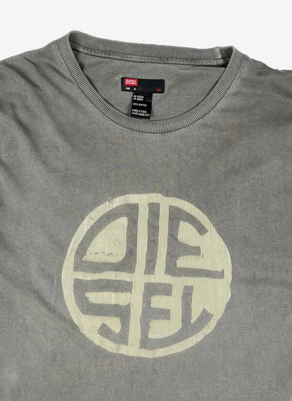 Diesel Longsleeve grau – Bild 2