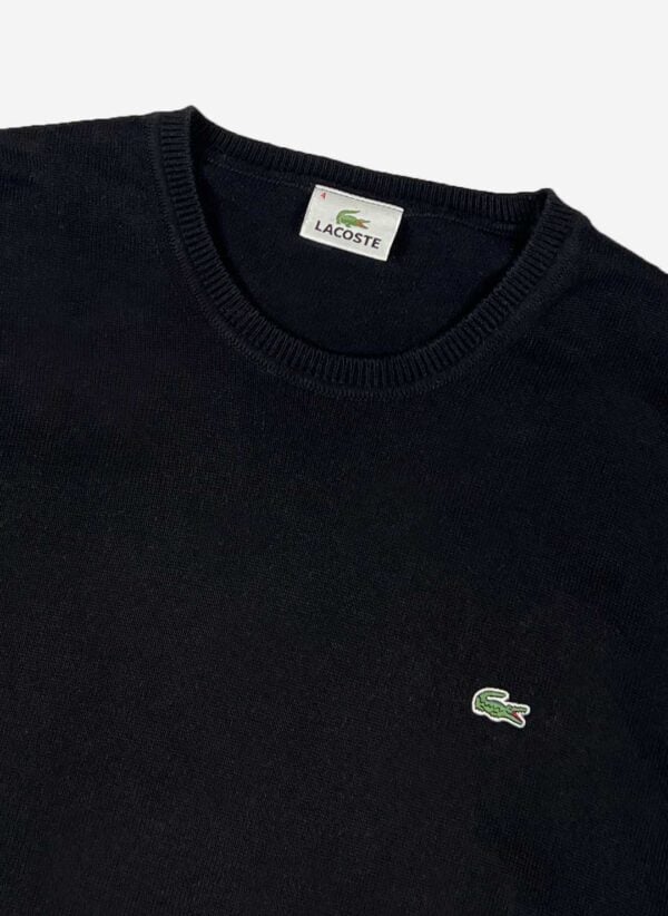 Lacoste Strickpullover schwarz – Bild 2