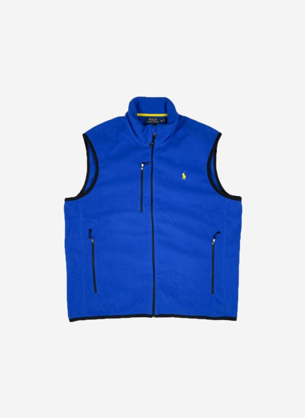Polo Ralph Lauren Performance Fleece Weste blau