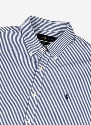 Ralph Lauren Hemd blau gestreift