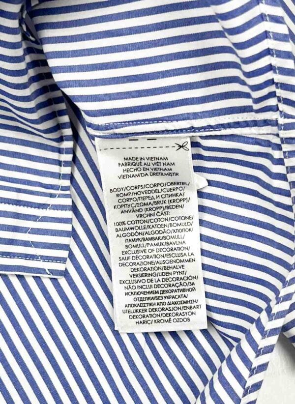 Ralph Lauren Hemd blau gestreift – Bild 3