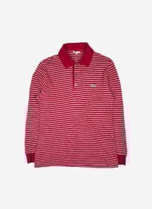 Vintage 80s Chemise Lacoste Longsleeve Poloshirt