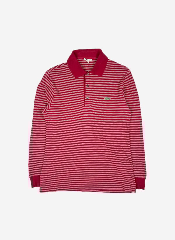 Vintage 80s Chemise Lacoste Longsleeve Poloshirt