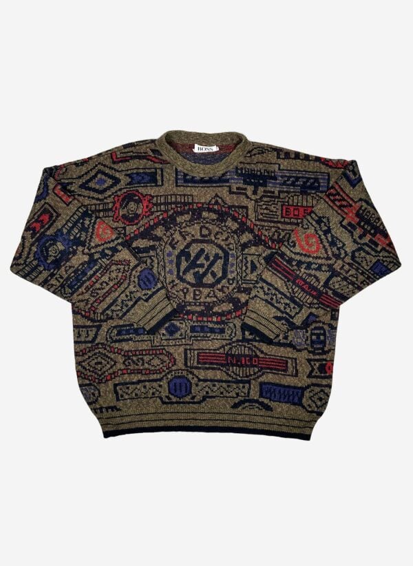 Vintage 80s Hugo Boss Strickpullover