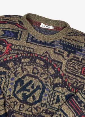 Vintage 80s Hugo Boss Strickpullover