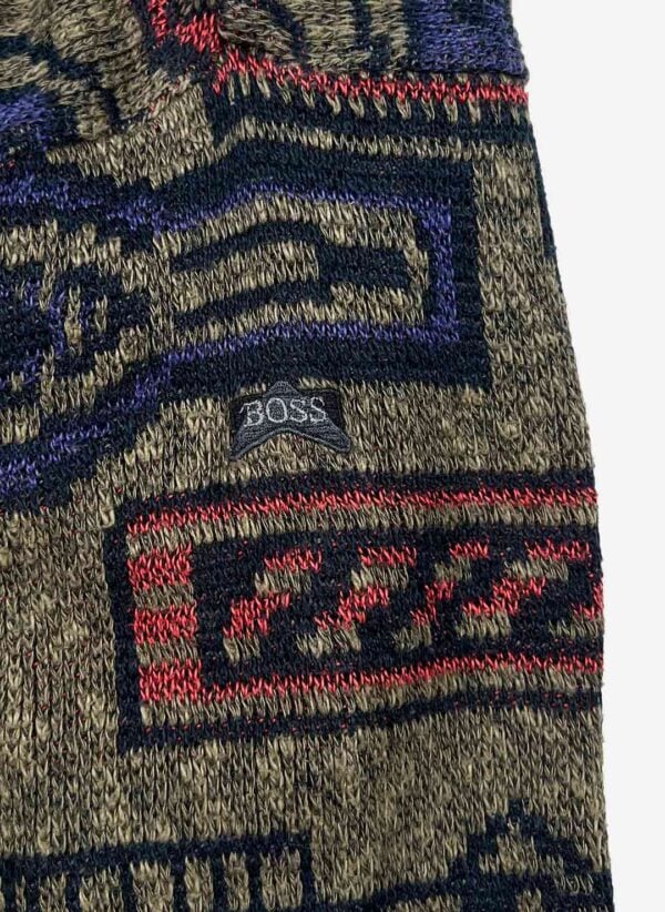 Vintage 80s Hugo Boss Strickpullover – Bild 4