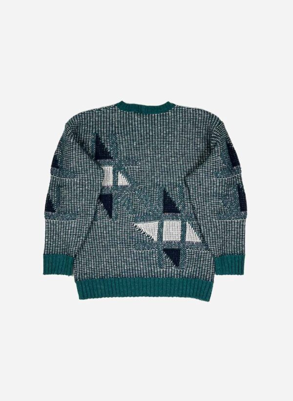 Vintage 80s Hugo Boss heavy Strickpullover – Bild 3