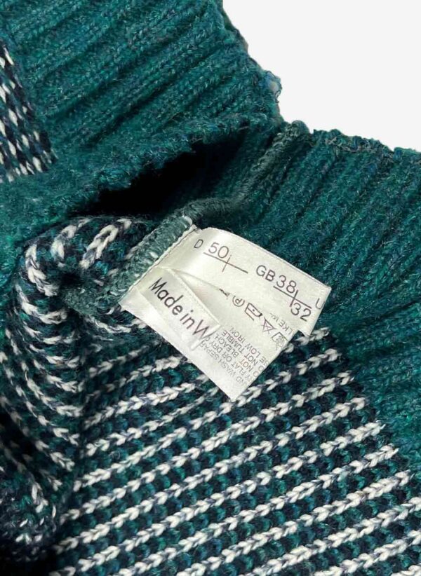 Vintage 80s Hugo Boss heavy Strickpullover – Bild 4