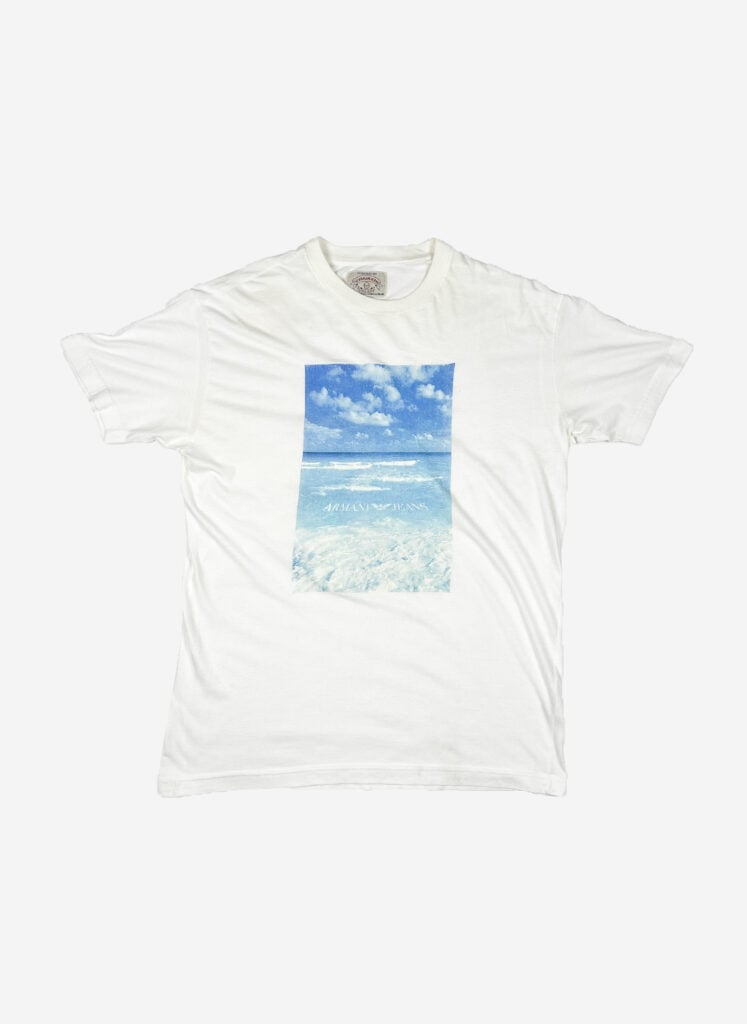 Vintage 90s Armani T-Shirt weiß