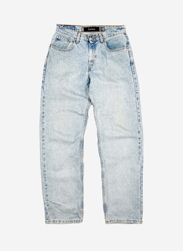 Vintage 90s Levi's Silvertab Jeans hellblau – Bild 2
