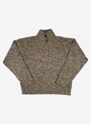 Vintage 90s Napapijri heavy Woll Half-Zip Sweater