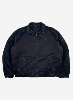 Vintage 90s Polo Ralph Lauren Harringtonjacke schwarz