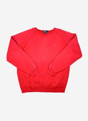 Vintage 90s Polo Ralph Lauren Sweater rot