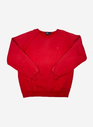 Vintage 90s Polo Ralph Lauren Sweater rot