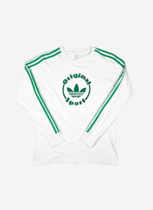 Vintage Adidas Original Longsleeve weiß
