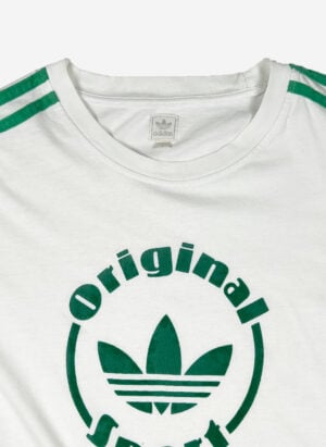 Vintage Adidas Original Longsleeve weiß