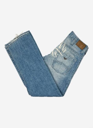 Vintage Armani Backprint Jeans