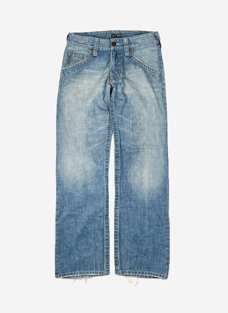 Vintage Armani Backprint Jeans