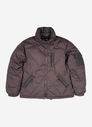 Vintage Armani Jeans Winterjacke braun