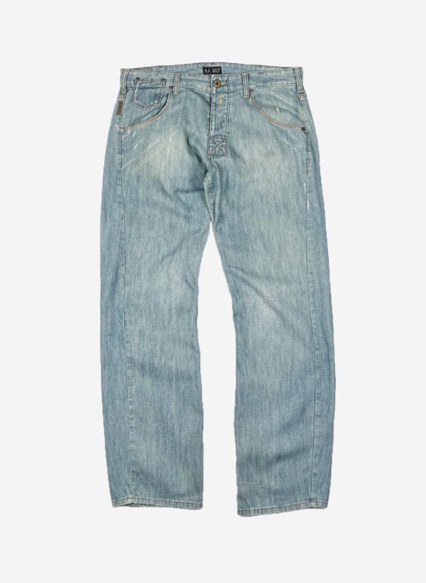 Vintage Armani Jeans gerippt – Bild 2