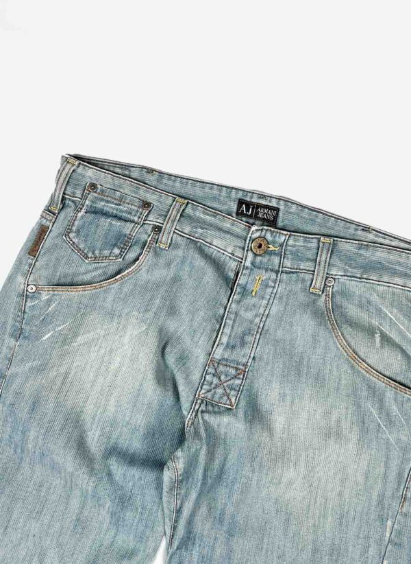 Vintage Armani Jeans gerippt – Bild 4