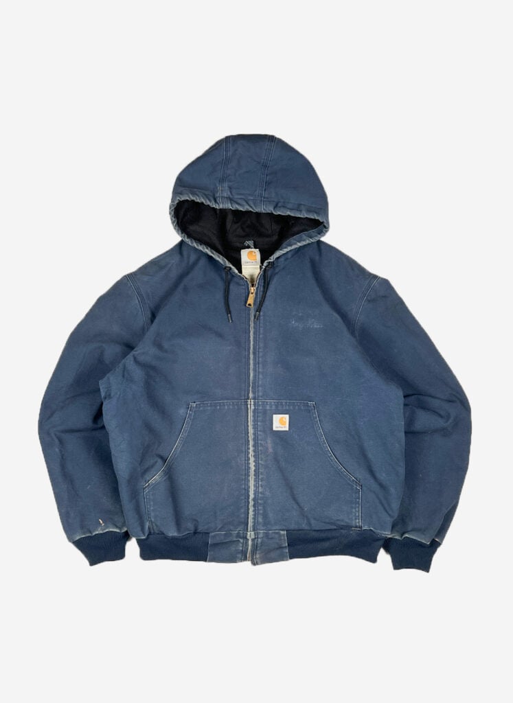 Vintage Carhartt Workwear Active Jacke blau