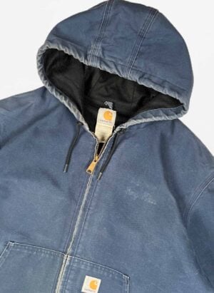 Vintage Carhartt Workwear Active Jacke blau