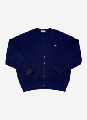 Vintage Chemise Lacoste Woll Cardigan navy